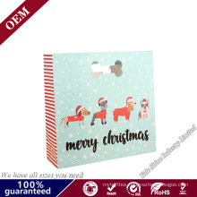 Christmas Gift Cartoon Cute Paper Bag Customized Gift Bags with Logo